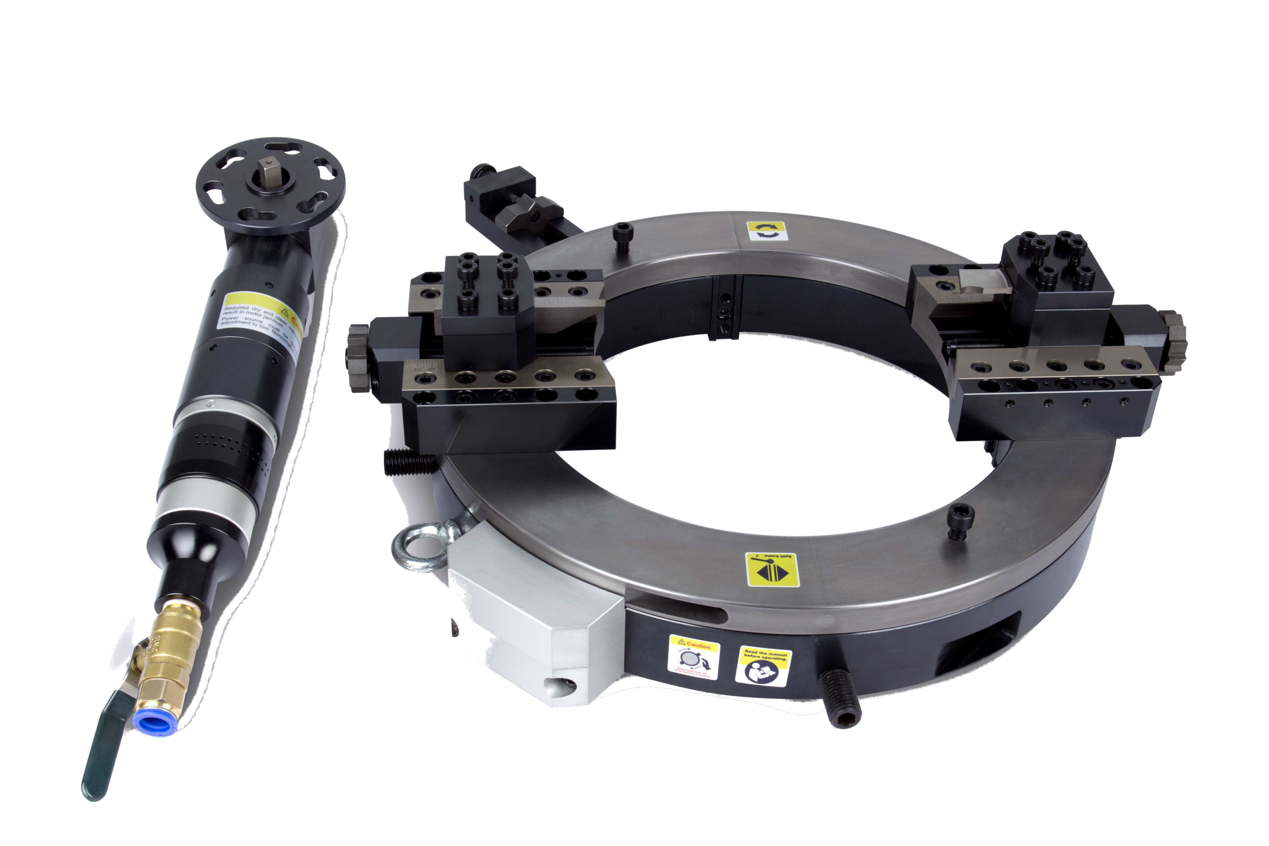 Clamshell Pipe Cutters and Bevelers for Rent